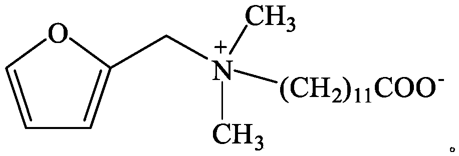 A zwitterionic ternary compound flooding produced water degreaser