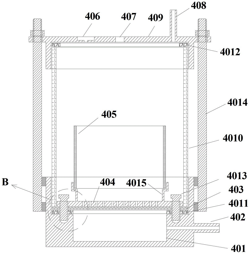 Device and method for flat membrane oxygen-supply self-circulation-type microbial culture