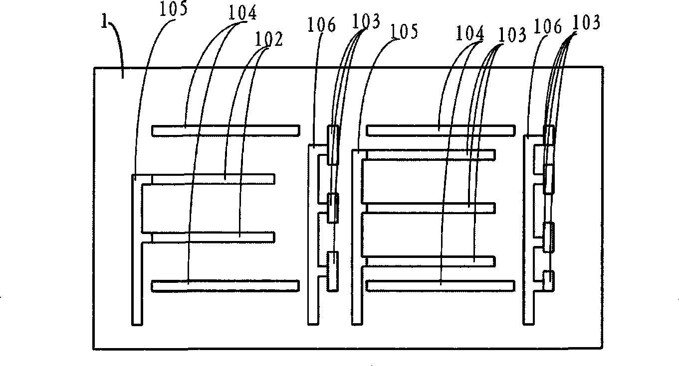 Ion fluidizing device on chip