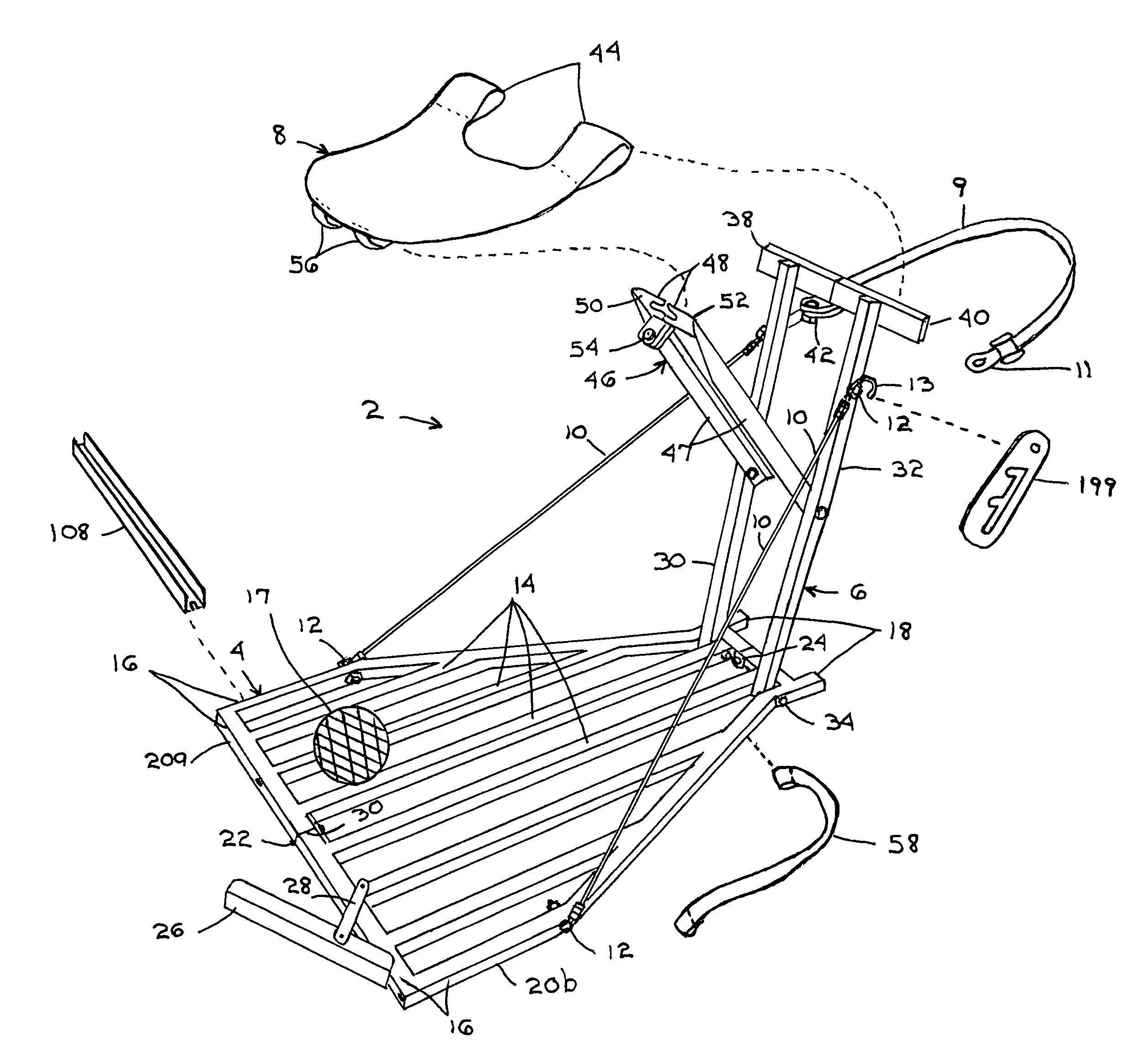 Collapsible tree stand