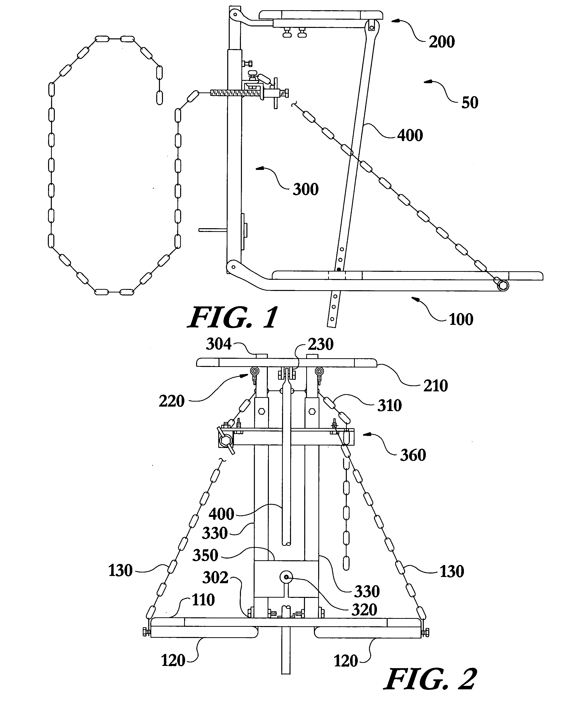 Portable tree stand having seating and standing platforms adjustable to tree angle