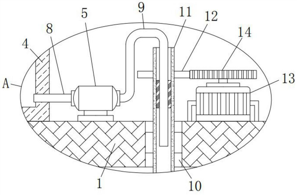 Cooling and dust removing device for electronic components