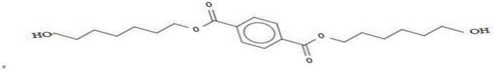 A kind of toughening agent pure terephthalylene glycol ester for powder coating and its synthesis method and application