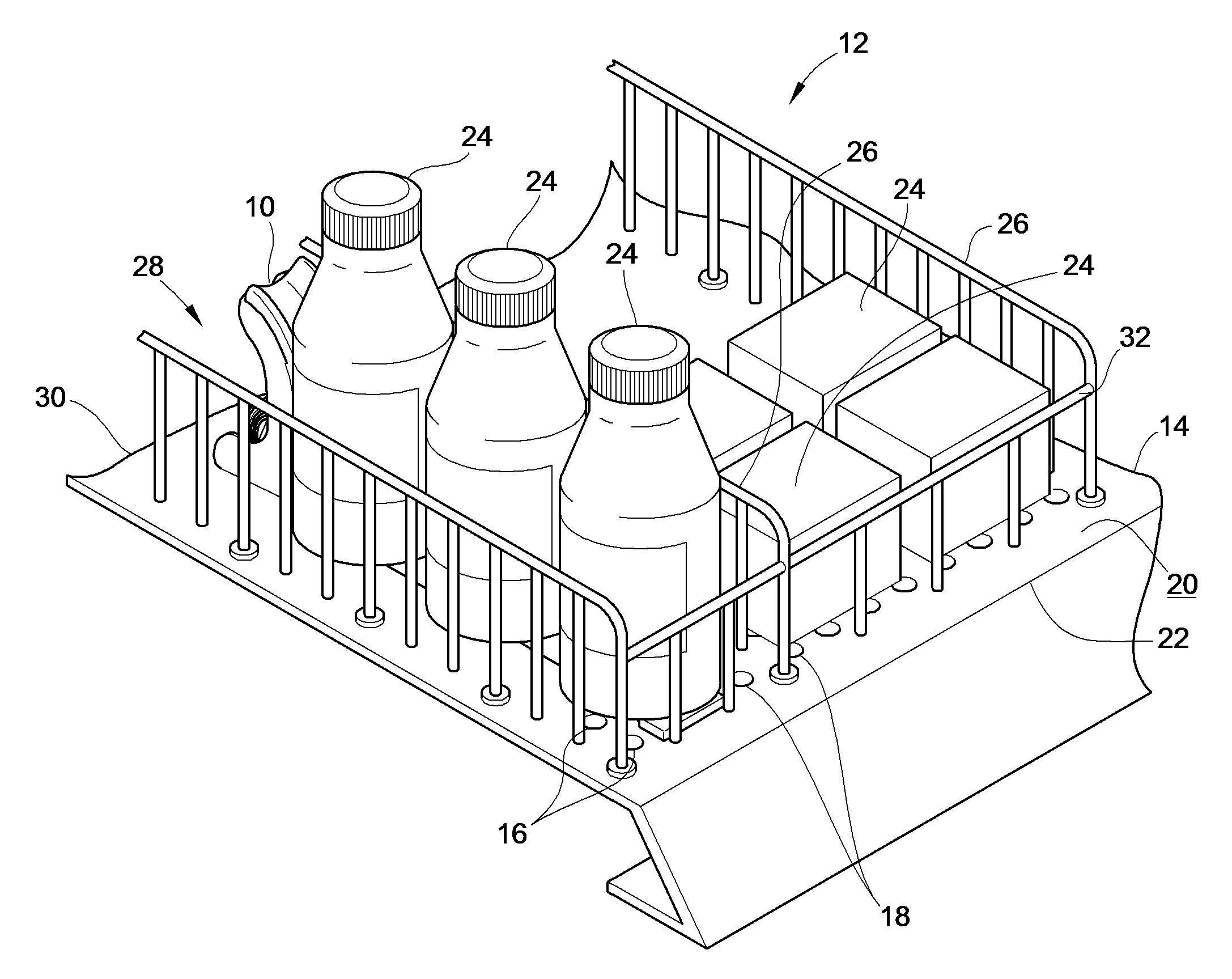 Self Contained Retail Pusher