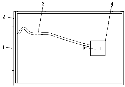 Home network router fixing device