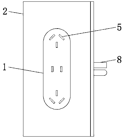 Home network router fixing device