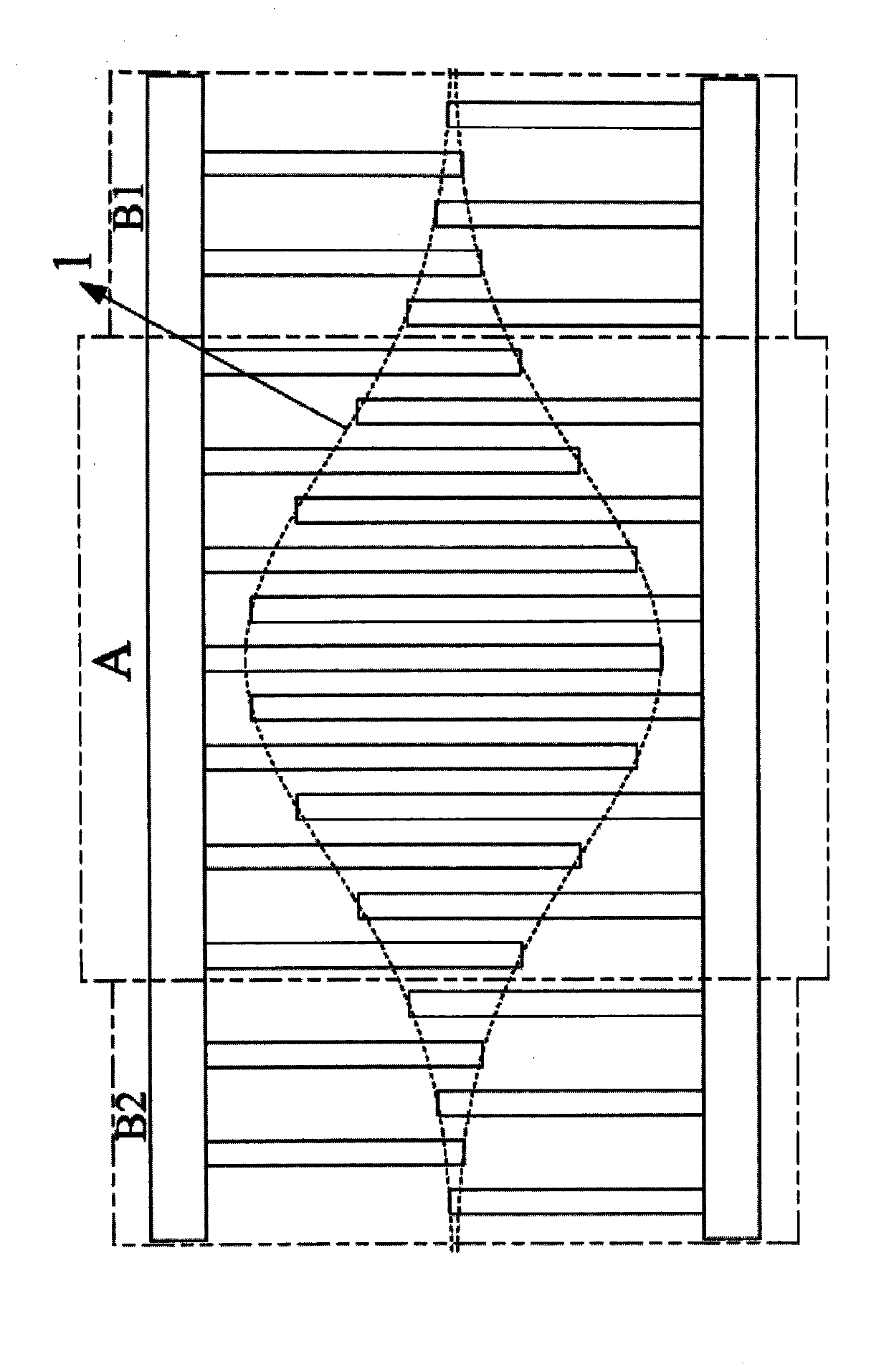 Hybrid weighting type surface acoustic wave single-scale wavelet transform processor