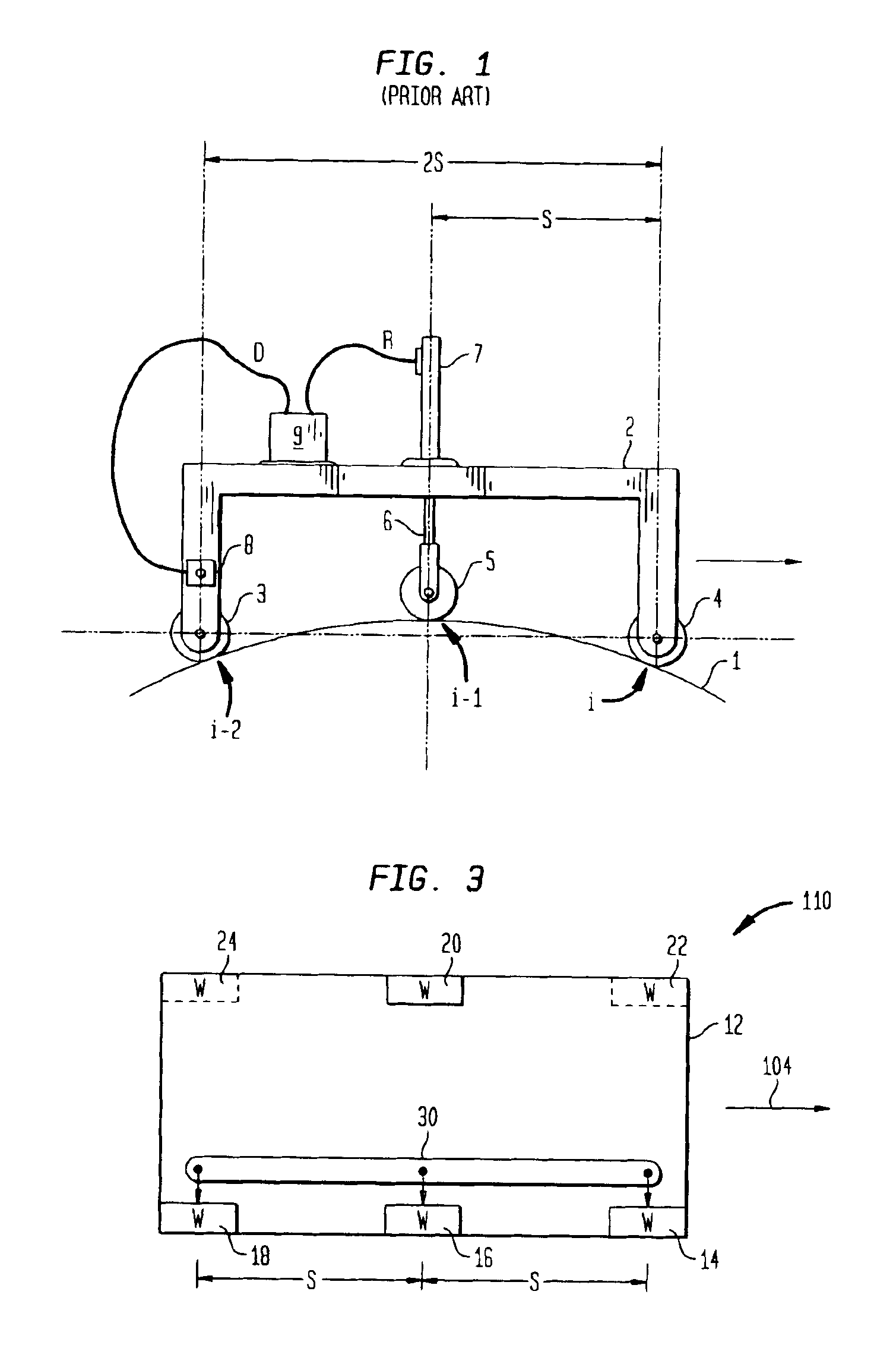 System for collecting data used by surface profiling scheme