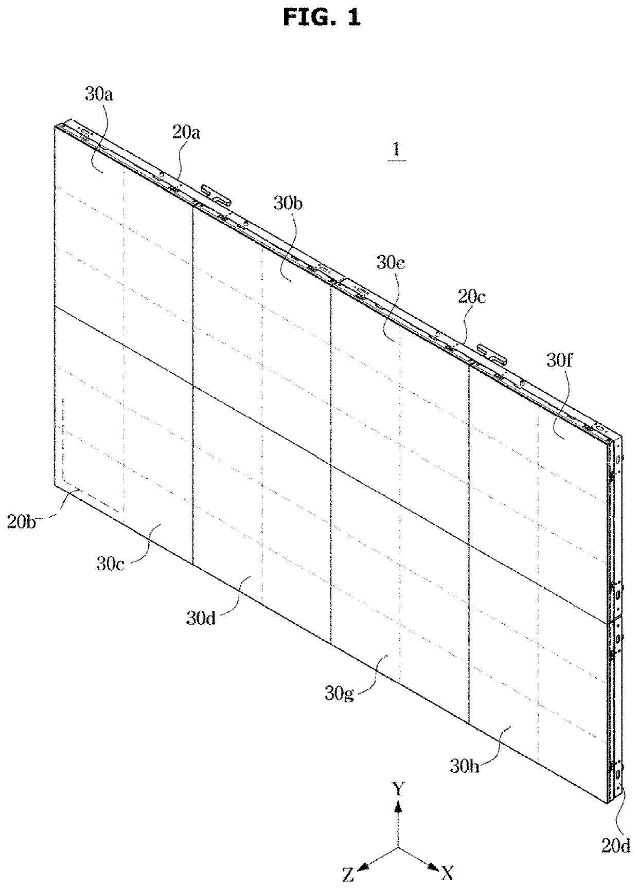 Display device including radiant heat blocking layer