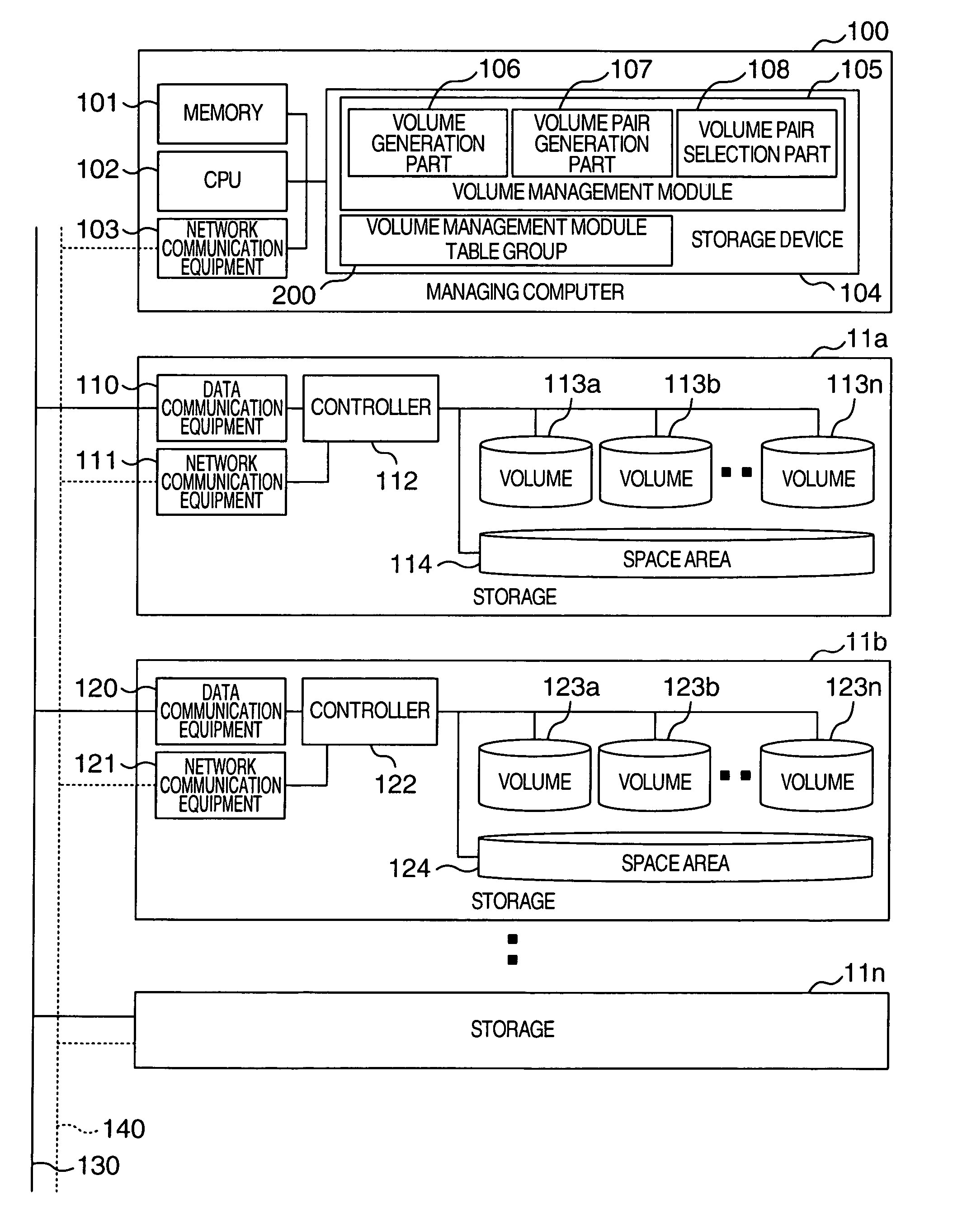 Storage operation management program and method and a storage management computer