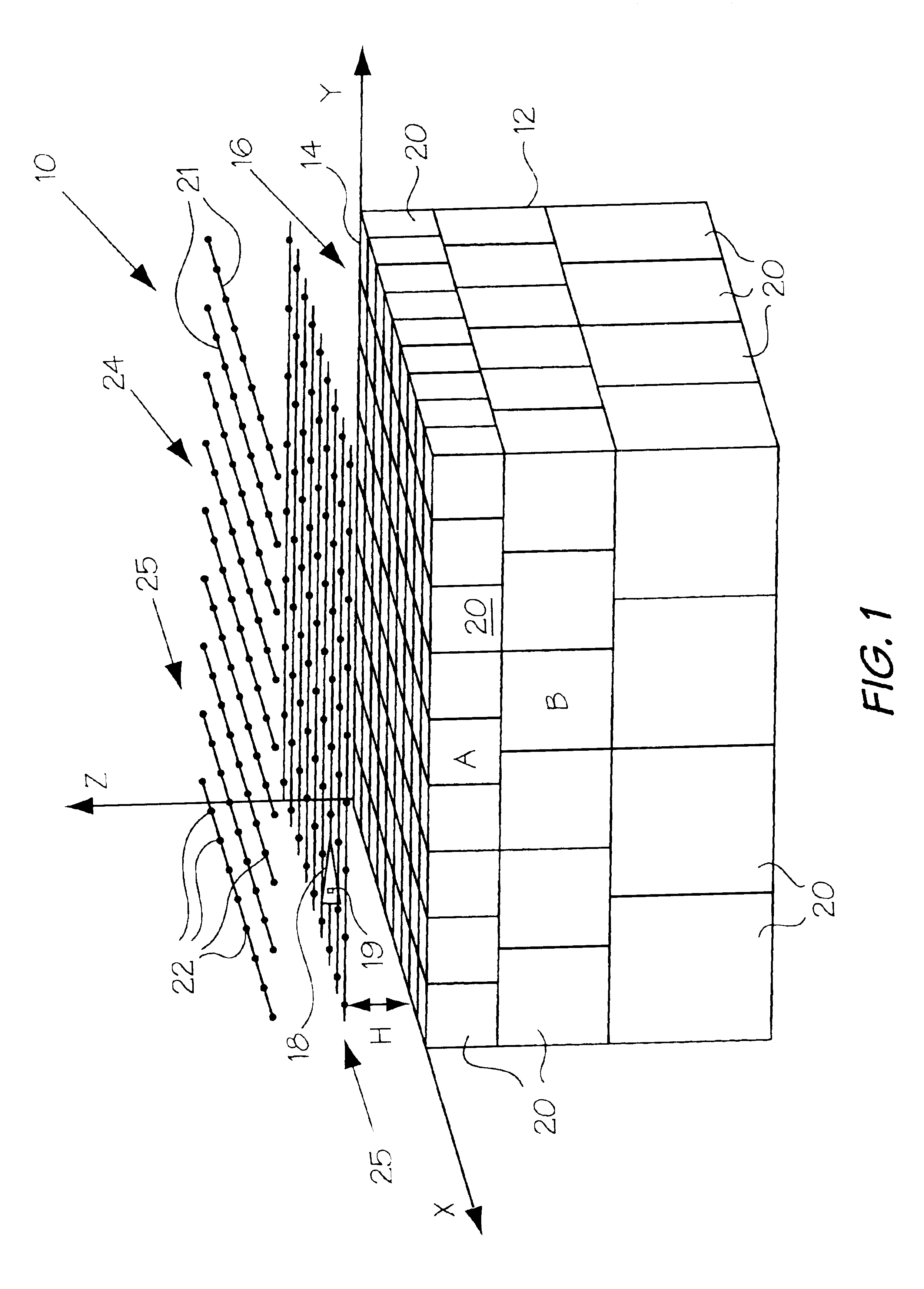 System and method for surveying underground density distributions