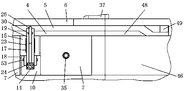 Tree maintenance device for municipal engineering