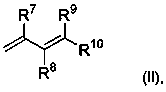 Process for the preparation of di- or tricarboxylates by alkoxycarbonylation of dienes with conjugated double bonds