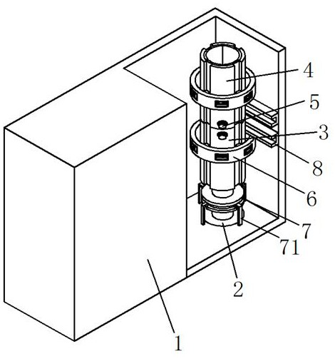 A computer port switchable structure