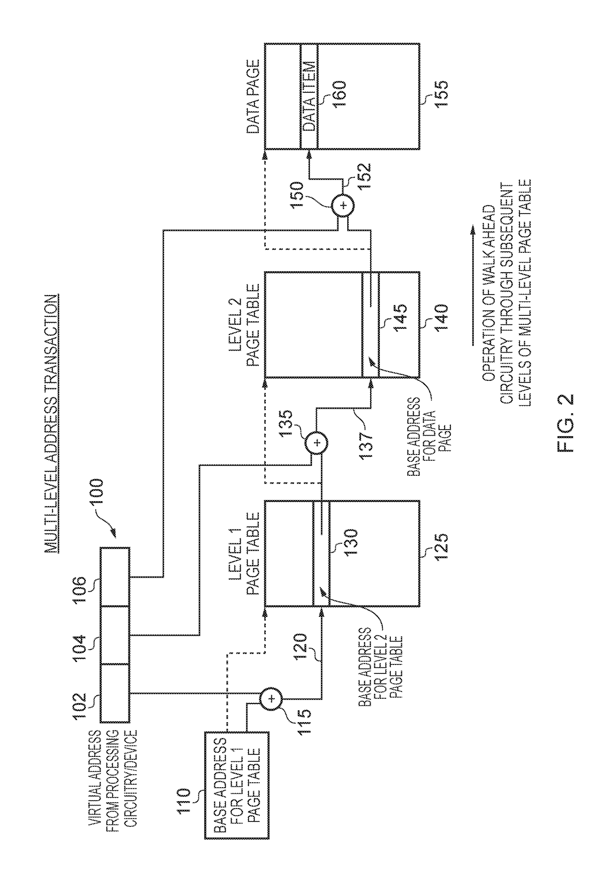 Data processing apparatus, and a method of handling address translation within a data processing apparatus