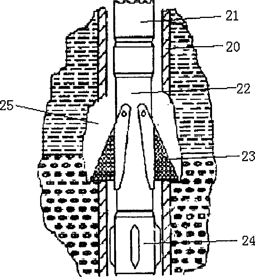 Method apparatus and for hydraulic jet side drilling radial branching borehole