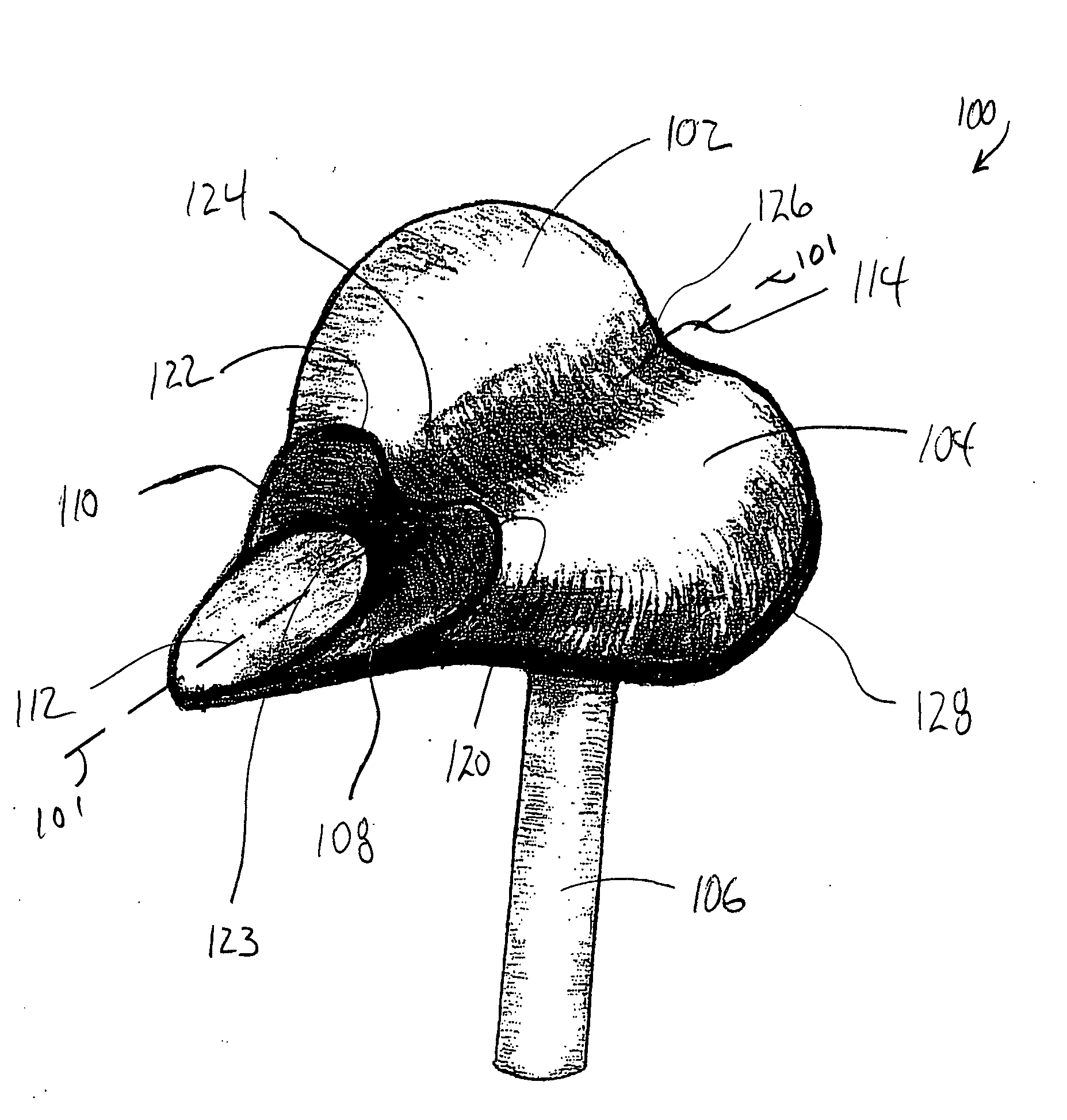 Anatomically supportive bicycle seat