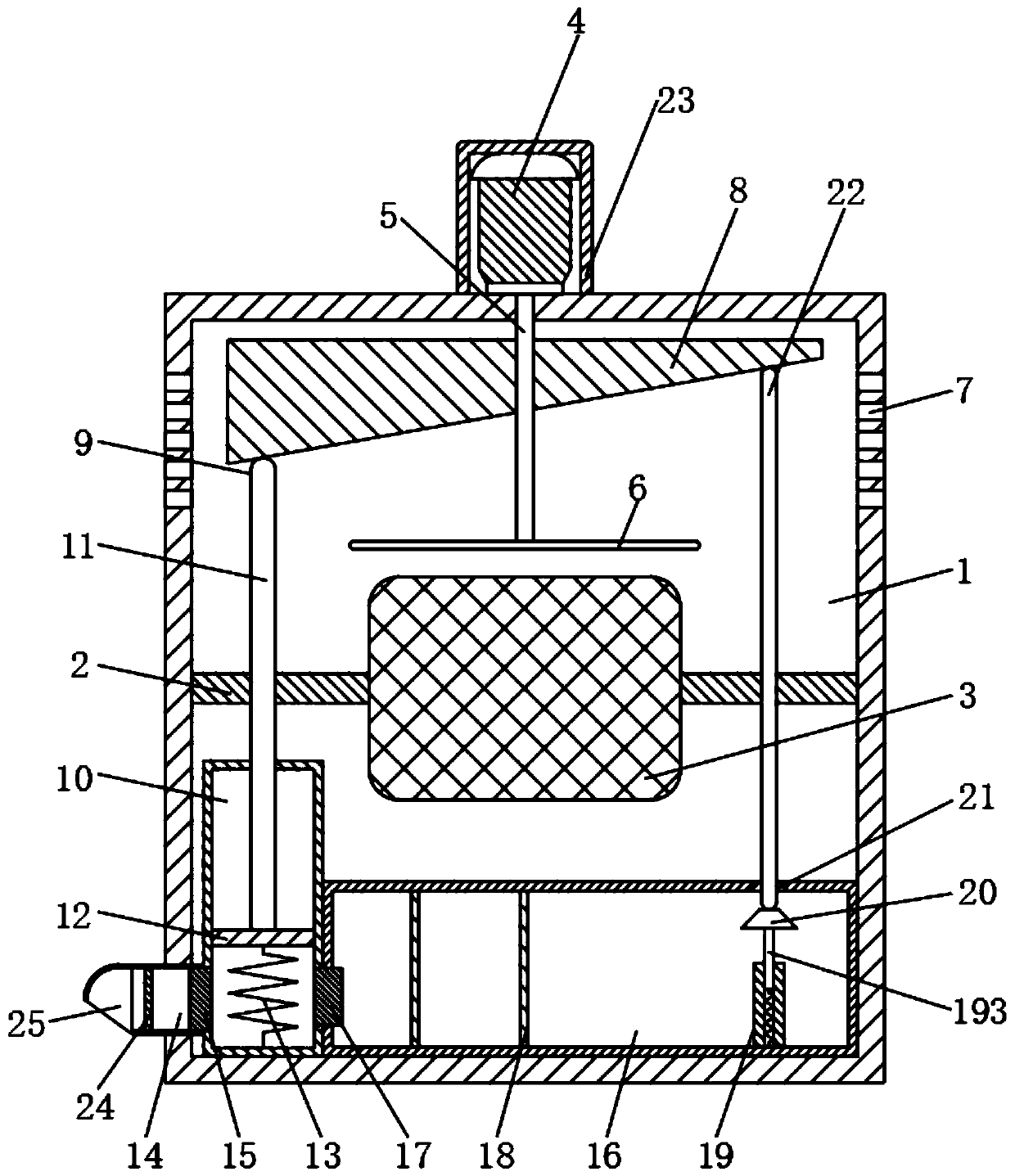 Shore-based wireless charging device for electric ship