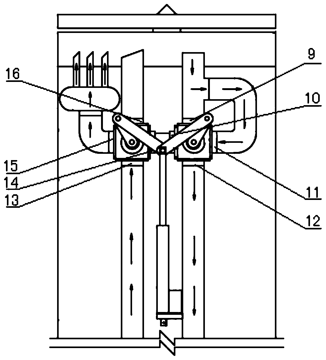 Muddy water bypass device for miniature pipe jacking machine