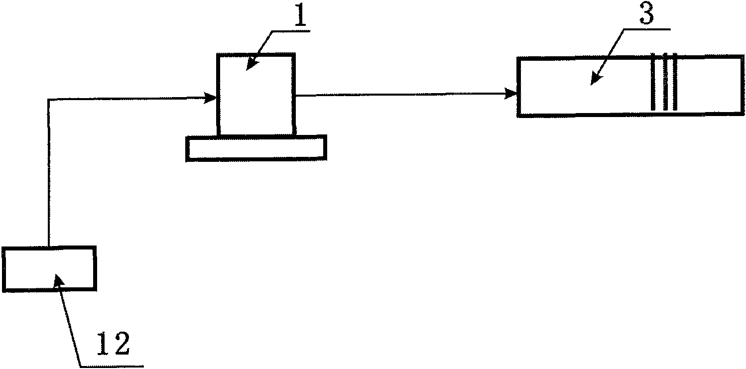 Offshore oil platform floating ice speed in-situ monitoring device