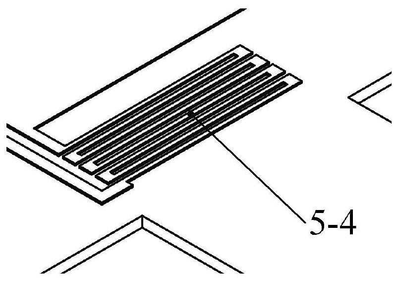 A T-shaped cross-beam cross island membrane pressure sensor chip and its preparation method