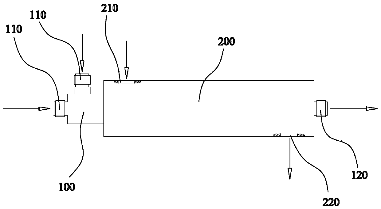 Pressure bearing fluid mixing apparatus