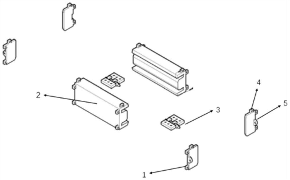 A kind of overturning mold and method for preparing inorganic composite material profiles