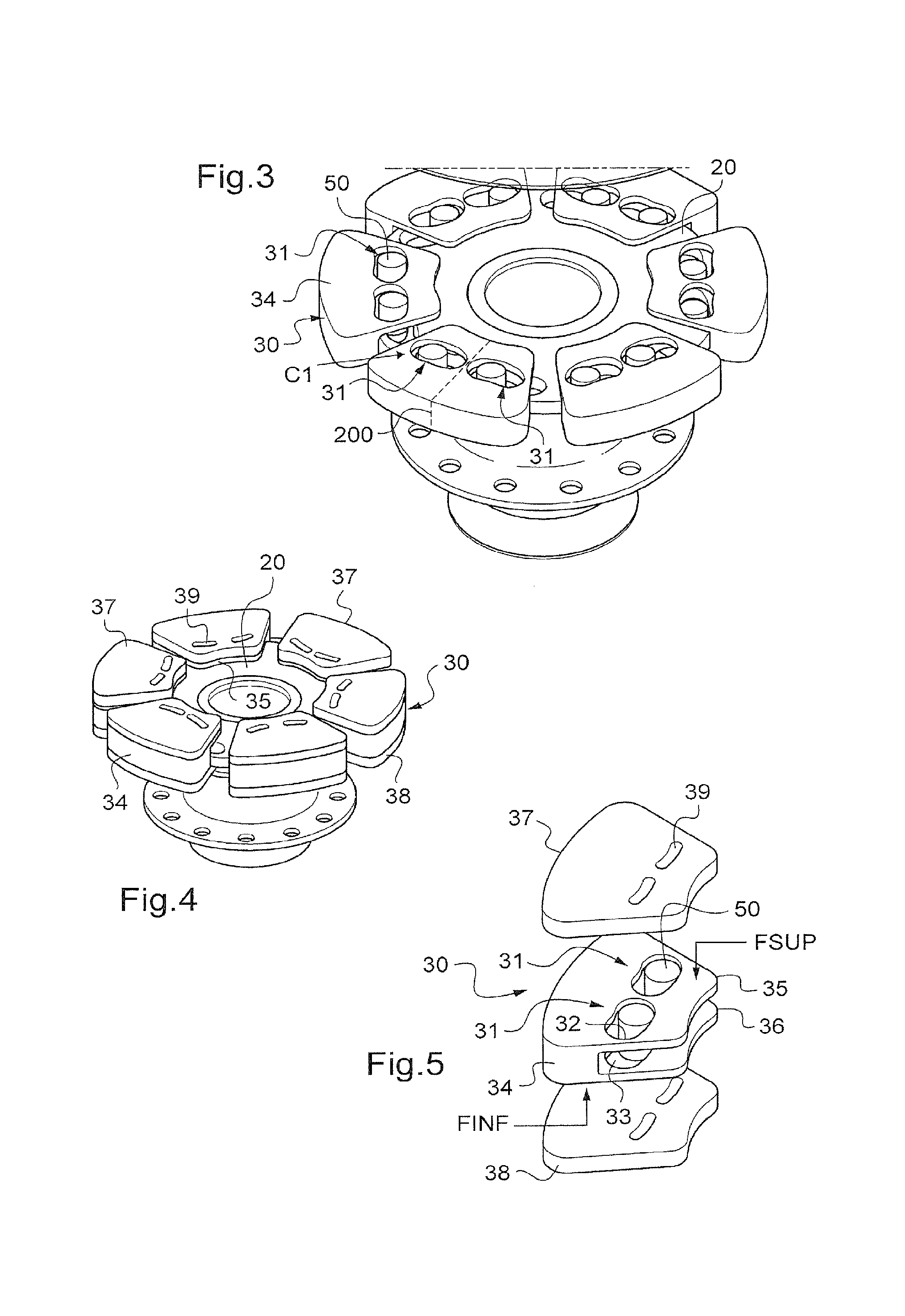 Device for reducing vibration generated by rotorcraft rotor, and rotorcraft provided with such device