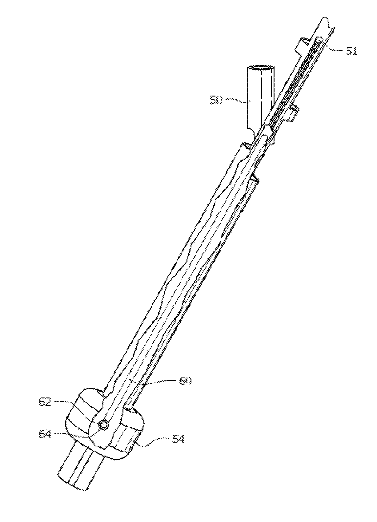 Small diameter laparoscopic tool having releasable tip