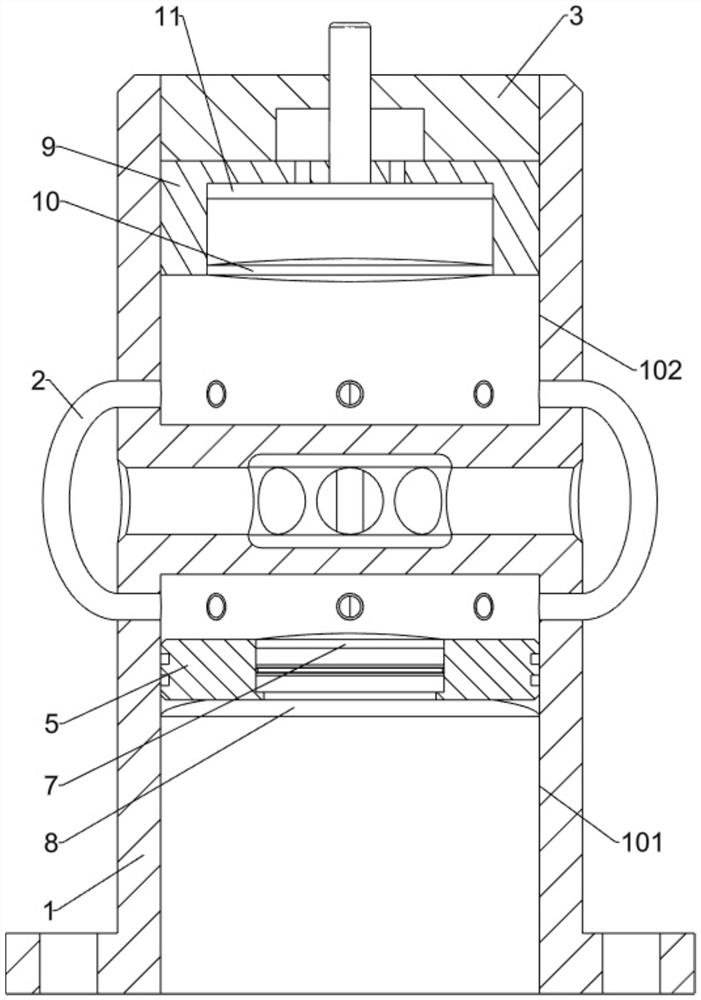 Device and method for identifying, calculating and detecting vacuum of condenser of power plant