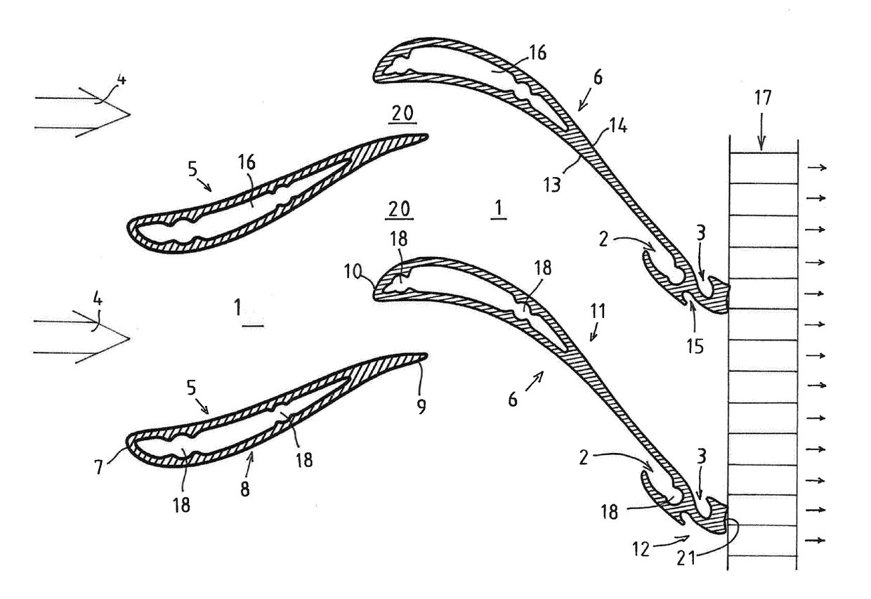 Louvered separator