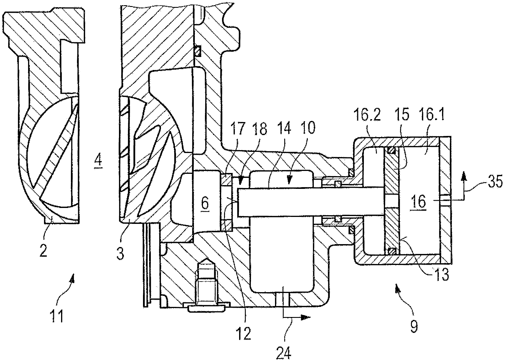 Brake system and method for setting a braking torque of such a brake system