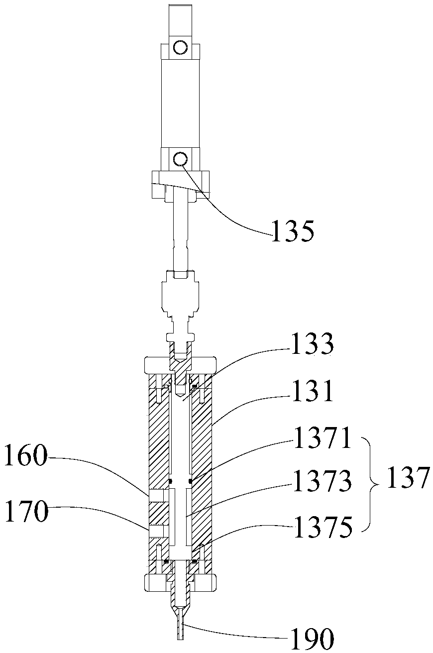 Liquid filling device and liquid filling system