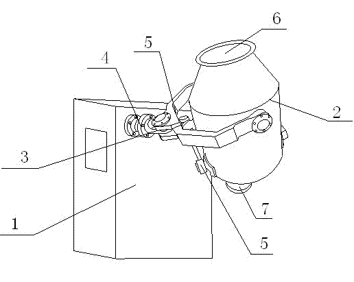 Efficient multi-directional movement mixer