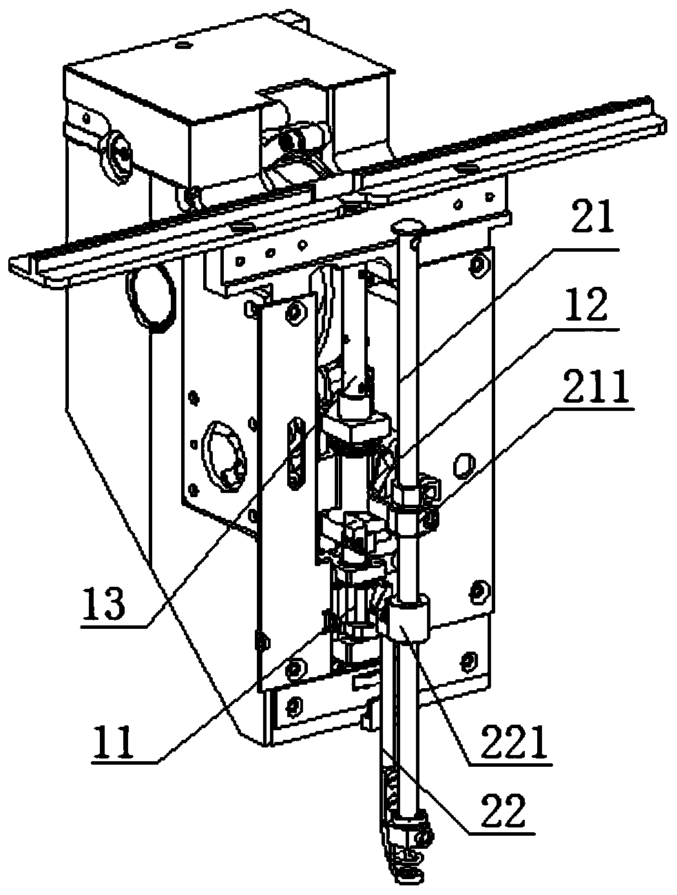 Presser foot driving assembly with stable driving and embroidery machine