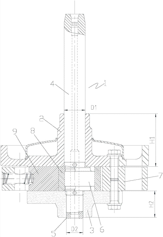 Pump body assembly and compressor