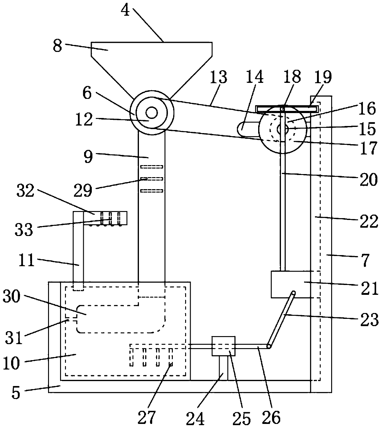 IDC cabinet with high-efficiency heat dissipating device