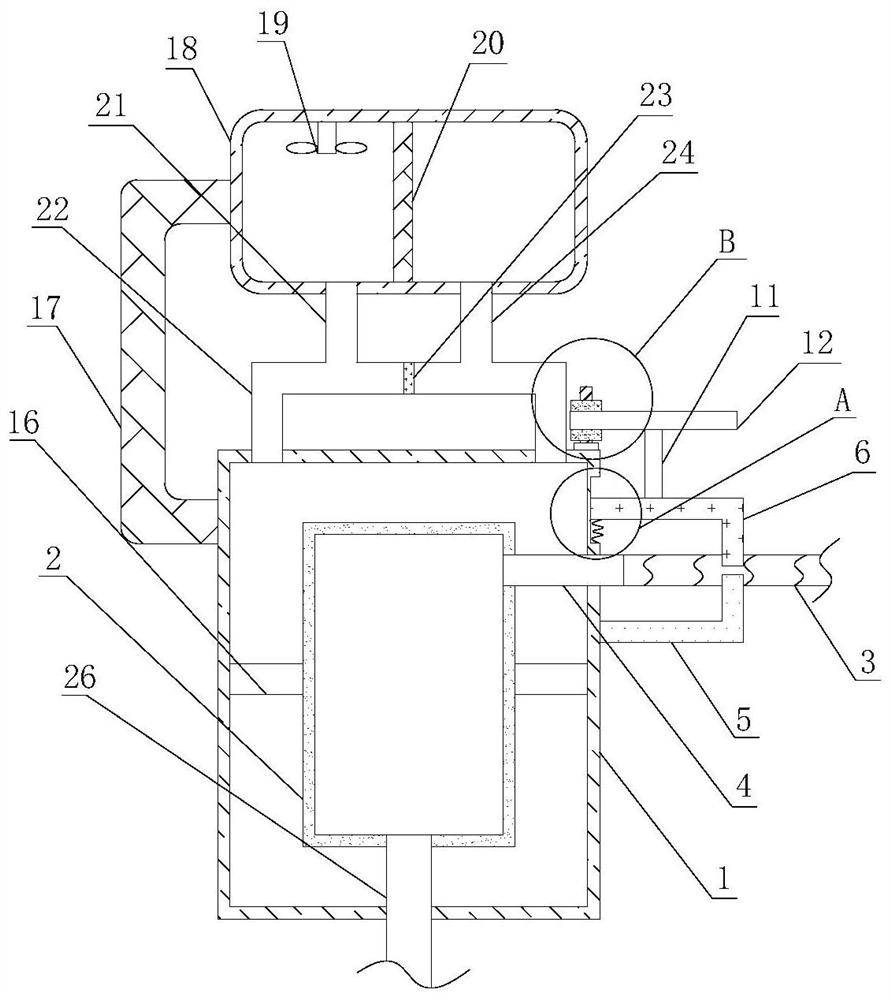 High-purity acetylene extraction device