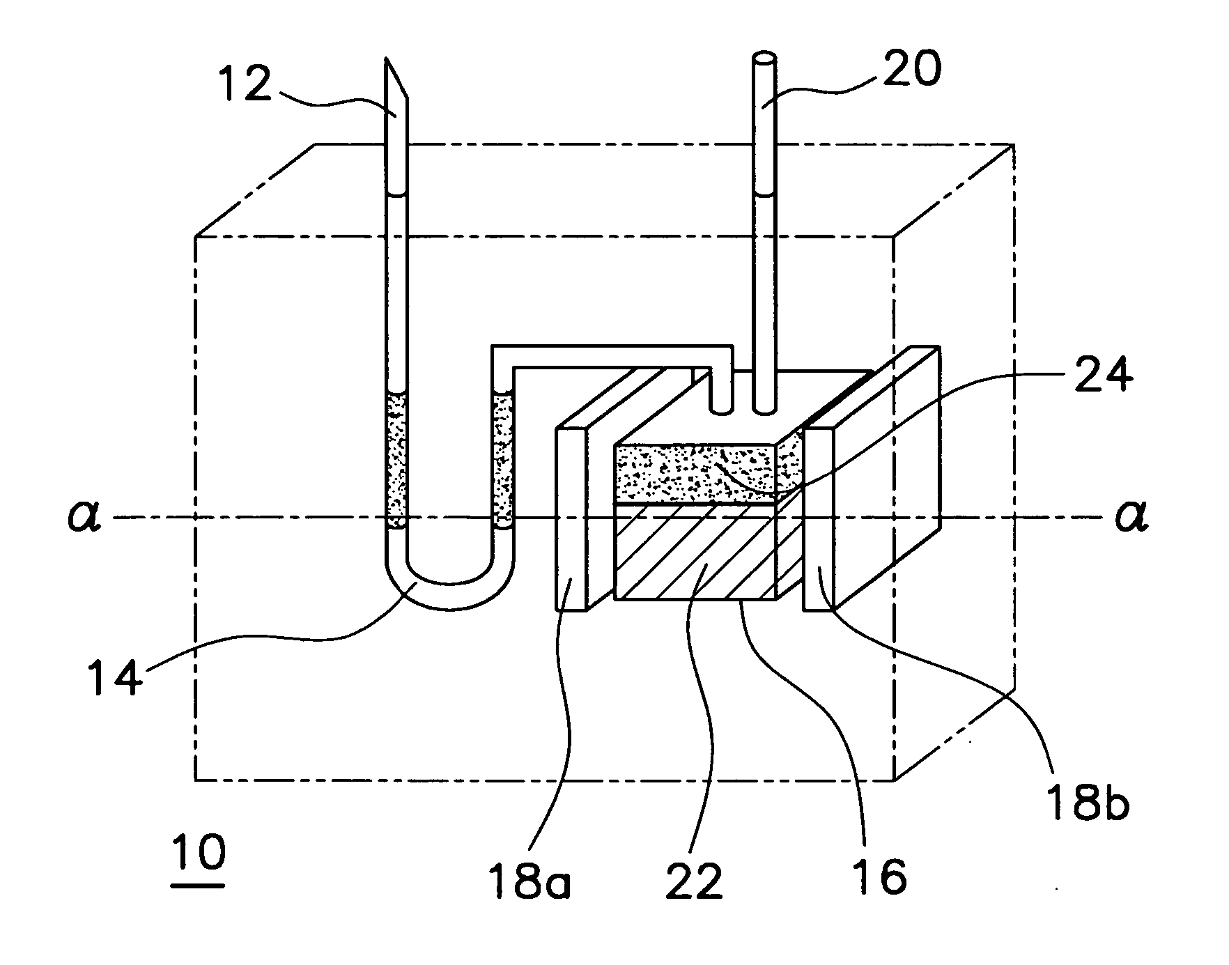 Quantitative method and quantitative chip for target substance