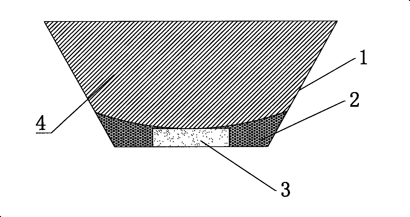 Suspending manufacture process of light emitting diode (LED) fluorescent powder