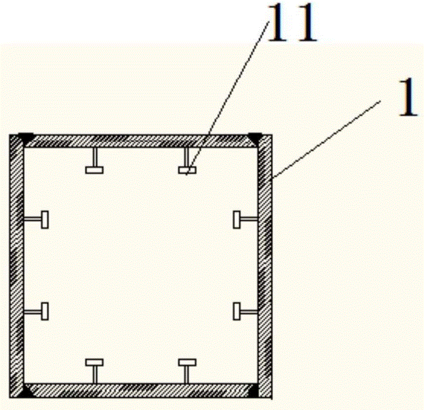 Beam slab column structure of green ecological feasible building system