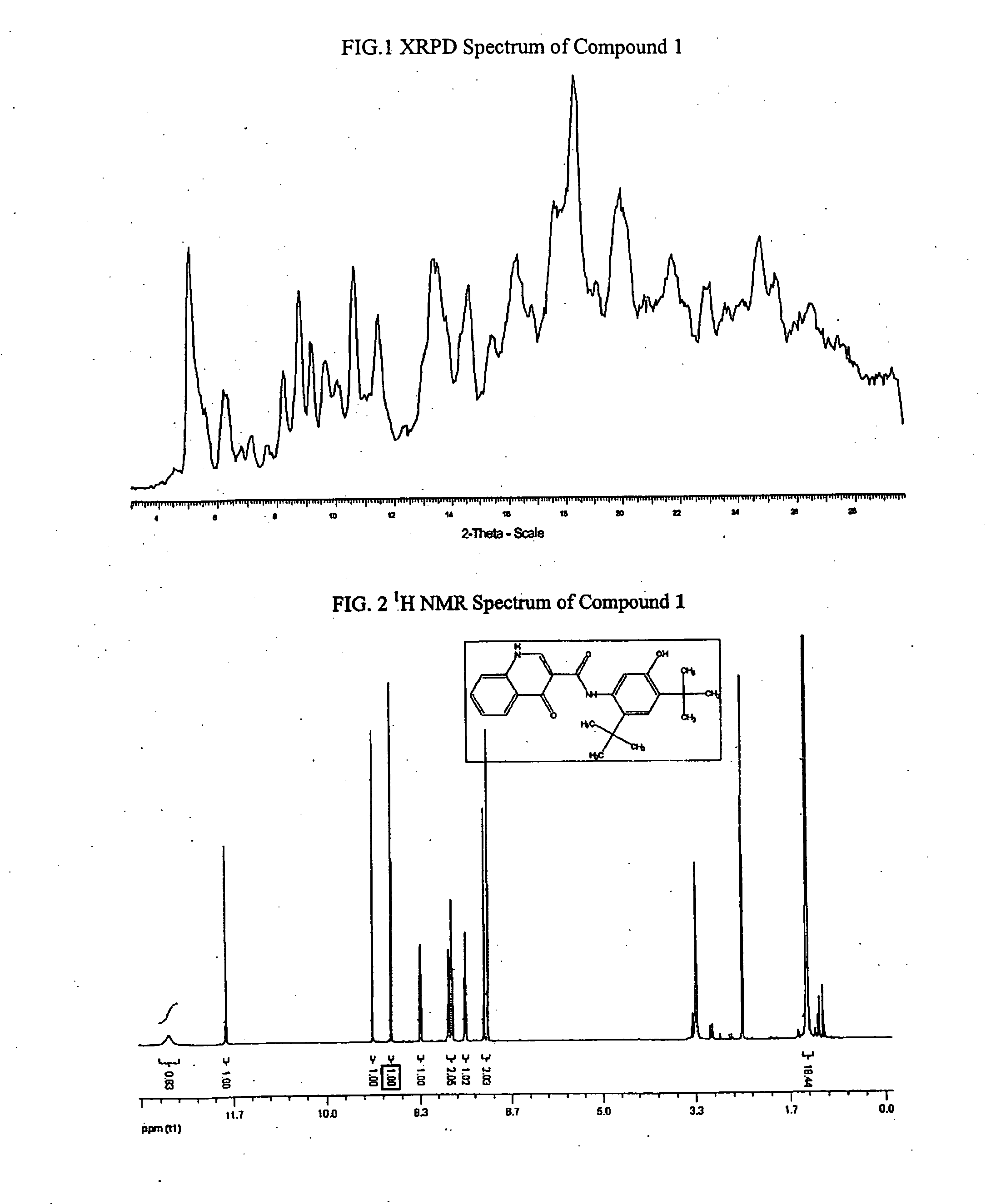 Solid forms of N-[2,4-BIS(1,1-dimethylethyl)-5-hydroxyphenyl]-1,4-dihydro-4-oxoquinoline-3-carboxamide