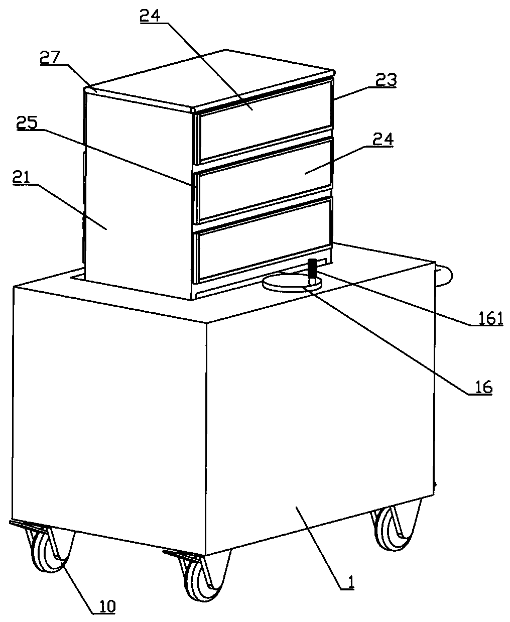 Dustproof storing and displaying device for electronic samples