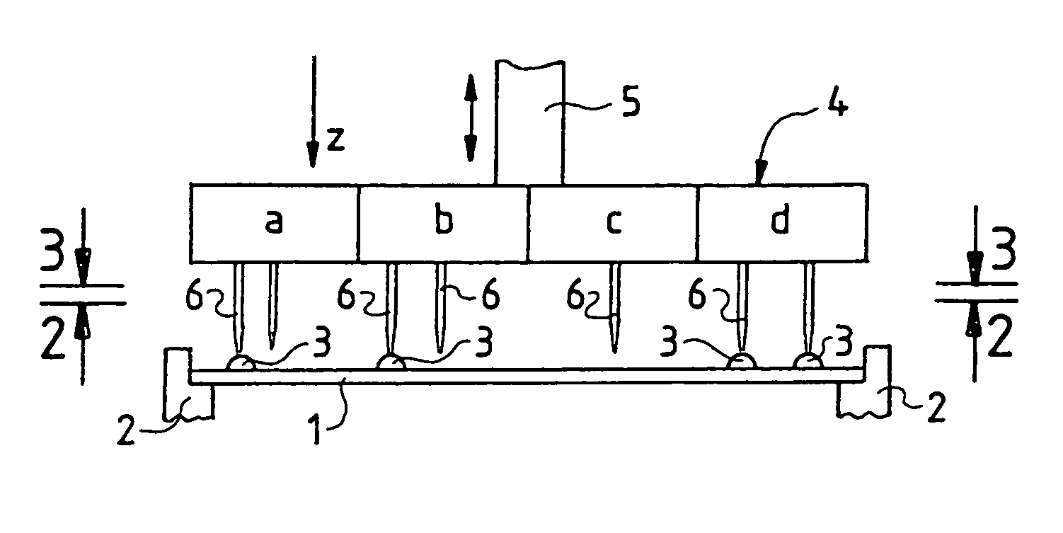 Device for testing printed circuit boards