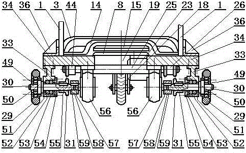 Electric shopping cart suitable for supermarket