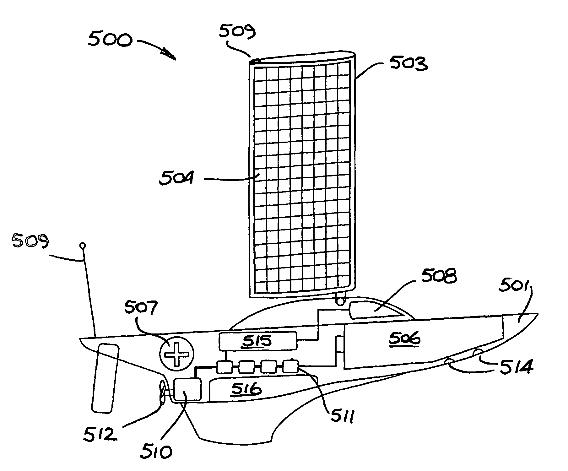 Unmanned ocean vehicle