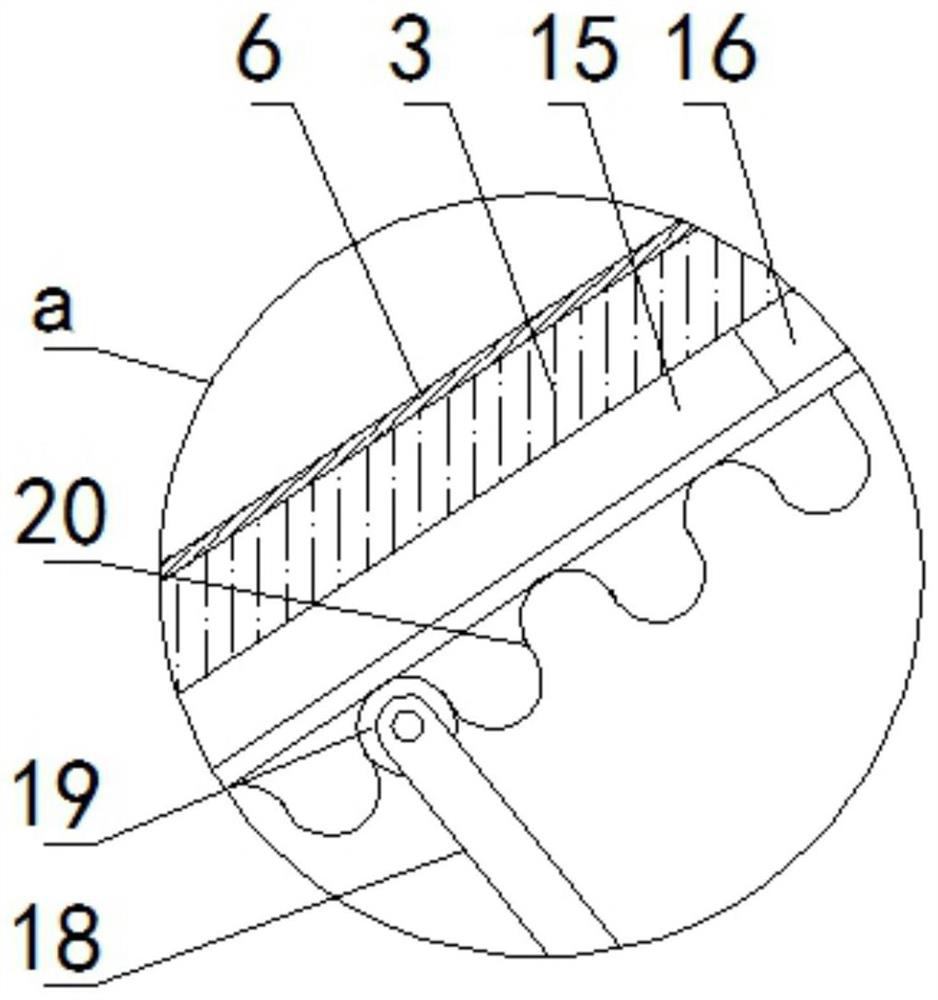 A prefabricated building roof steel structure with adjustable angle