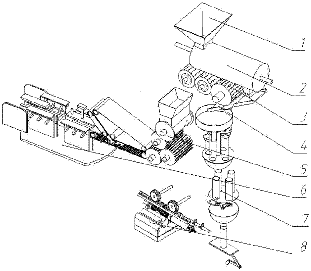 Coin sorting and packing machine