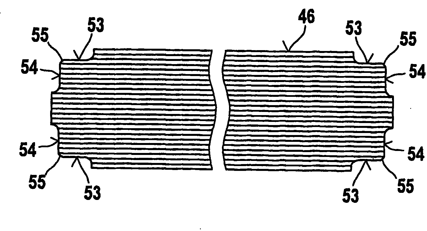 Method for the production of a stator and stator produced according thereto