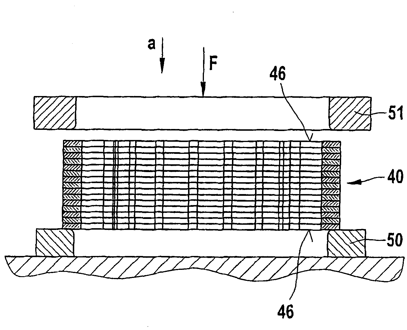 Method for the production of a stator and stator produced according thereto